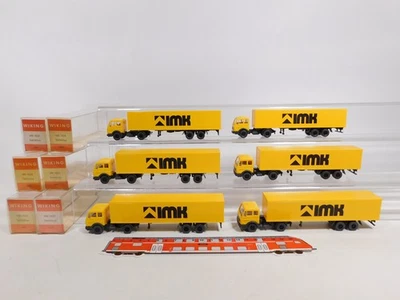 6X Wiking H0 1:87 542 Modello Sattelzug/SZ MB 1626 IMK Mint+Box #CZ55-0,5 - Immagine 1 di 4