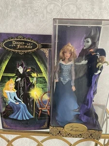 Muñecas Disney de cuento de hadas de la Bella Durmiente Aurora y Maléfica 1 de 6000 - Imagen 1 de 8