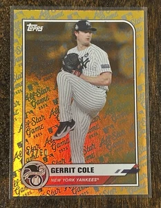2025 Topps All-Star Game Mega 11 Gerrit Cole Gold /50 - New York Yankees - Bild 1 von 2
