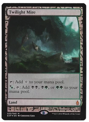 Twilight Mire - [Foil]	Zendikar Expeditions LP - Image 1 of 2