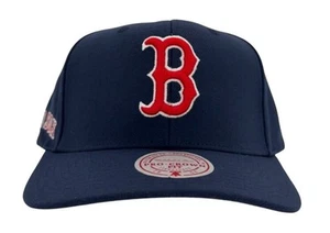 Mitchell & Ness MLB Boston Red Sox Navy Team Pro Crown Snapback Mütze, Cap, Neu - Bild 1 von 10