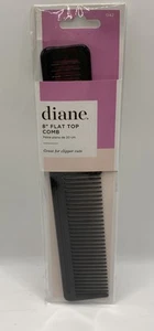 Diane 8" Flat Top Comb - Great for clipper cuts #D42 - Picture 1 of 2
