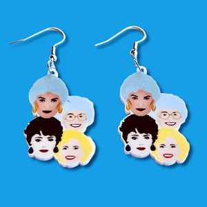 The Golden Girls-Dorothy, Rose, Blanche, Sophia-Gracias por ser amiga - Imagen 1 de 2