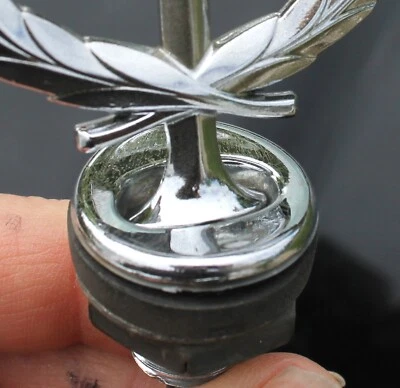 1992-1999 Cadillac Seville / Eldorado Chrome Hood Ornament Emblem OEM - Image 1 of 4