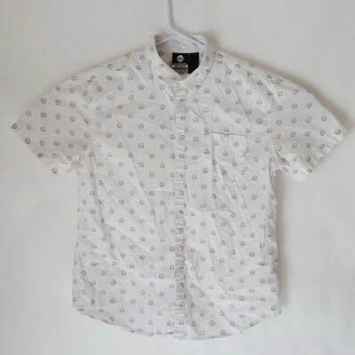 Camisa Overwatch Blizzard Gamer para hombre con botones blanca - talla XL - ENVÍO GRATUITO Foto 1 de 4