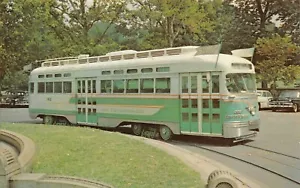 Trans Caribbean Airways PCC Streetcar 1512 Silver Sightseer DC Vtg 1957 Postcard - Picture 1 of 2
