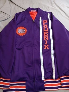 Phoenix Suns Mitchell And Ness Hardwood Classics Track Jacket Size XL NWT - Picture 1 of 13
