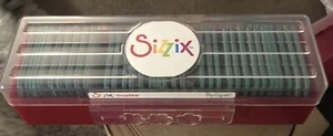 Sizzix Sizzlits Alphabet Set 35 Dies - Pep Squad Discontinued By Emily Humble - Picture 1 of 4