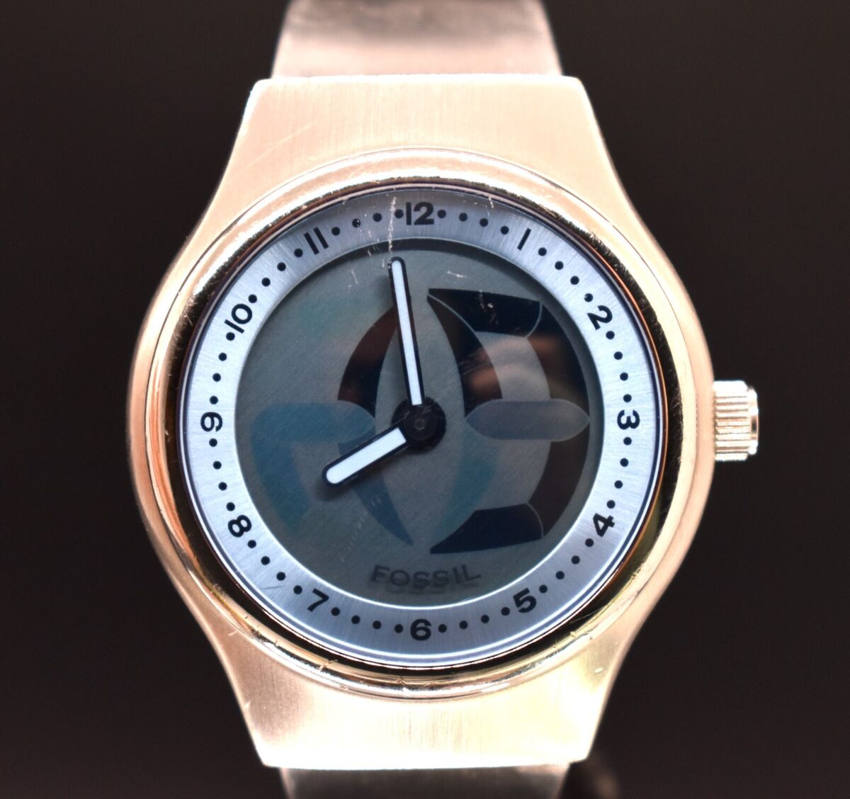 Silver Band Quartz Fossil Big Tic Wristwatches for sale | eBay Silver Band Quartz Fossil Big Tic Wristwatches for sale | eBay