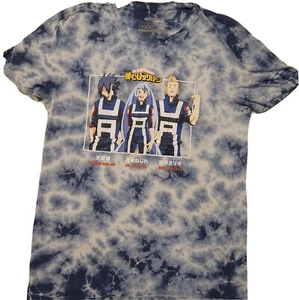 My Hero Academia T Shirt Mens Blue Tie Die Size Small -Anime- Seller since 2005 - Picture 1 of 5
