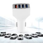 4-Port USB 3.0 Fast Car Charger Quick Charge Blue LED With Smart IC ABS SPG