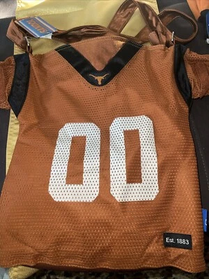 University of Texas Longhorns Jersey Football Basketball Purse 16”x14” #00 - Image 1 of 4