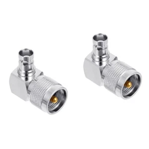 Gniazdo Wtyczka Adapter koncentryczny Kąt prosty UHF Adapter Uhf Radio Adapter Kit - Zdjęcie 1 z 12