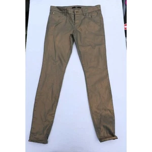 Else Womens Slim Skinny Jeans Metallic Stretch Pockets Denim M 28" NWT - Picture 1 of 6