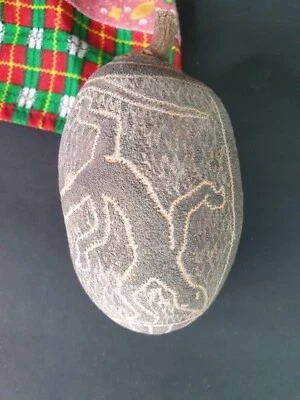 Old Australian Aboriginal Carved Boab Nut …beautiful collection and display piec - image 1 of 4