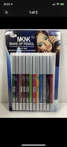 12 Stück MKNK Farb Make-up Stift, Lipliner, Eyeliner, Lidschatten, Neu im Karton - Bild 1 von 6