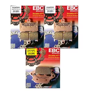 FITS Suzuki GSXS 750 2017 2018 2019-21 EBC Sintered FRONT & REAR Disc Brake Pads - Picture 1 of 2