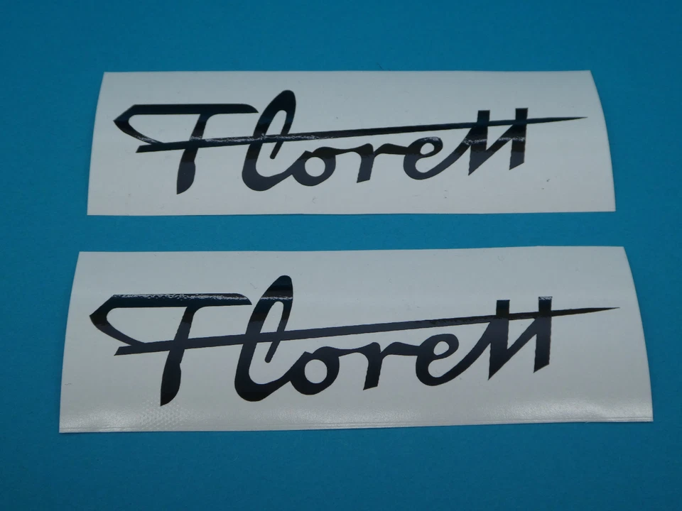 Kreidler Florett Schriftzug 120mm x 32mm Aufkleber Sticker Abziehbild Schwarz - Bild 1 von 1