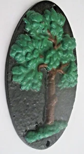 FIRE MARK TREE: Mutual Assurance (Insurance) Cast Metal Plaque MAKER/SIGN - Picture 1 of 4