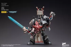 Figura de acción JOYTOY X Warhammer 40k Caballeros Grises Terminator Incanus Neodan 1/18 - Imagen 1 de 6