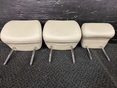 Nissan Murano 2010 asiento trasero izquierdo centro derecho reposacabezas cuero tostado Foto 1 de 4