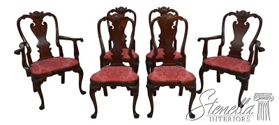L63731EC: Set of 6 STICKLEY Colonial Williamsburg Mahogany Dining Room Chairs - Image 1 of 4