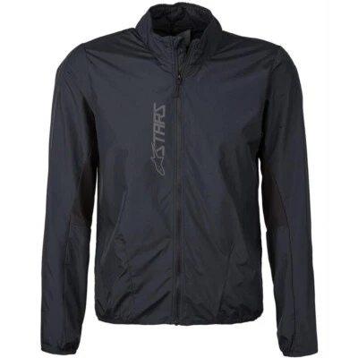 Alpinestars Nevada Packable Jacket Windproof Full Zip Long Sleeve Black XXL 2XL - Image 1 of 4