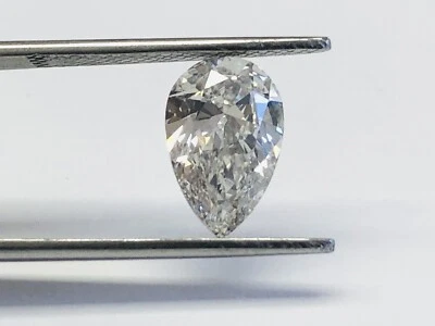 2.00 Carat Pear Cut Loose Natural Diamond H Color Vvs2 Clarity GIA Certified - Image 1 of 4