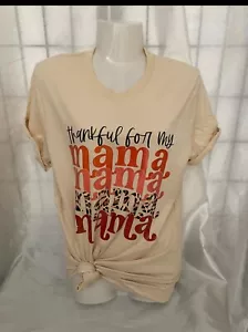 Thankful For My Mama Tee Size Large - Picture 1 of 2