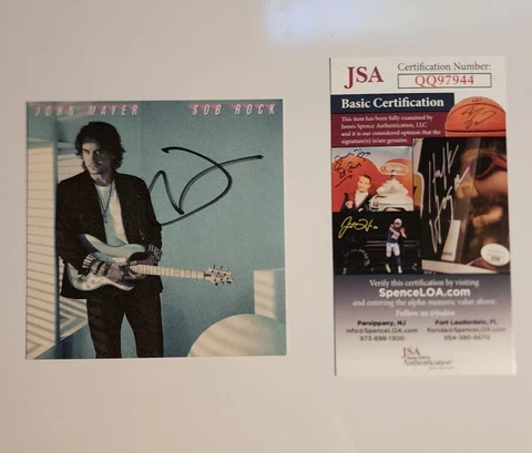 John Mayer Signed Photo JSA COA Autograph Auto Musician Singer Dead And Company Cover