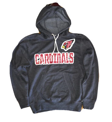 Ropa del equipo de la NFL bordada con capucha de bolsillo de los Arizona Cardinals gris para hombre S $40 Foto 1 de 4