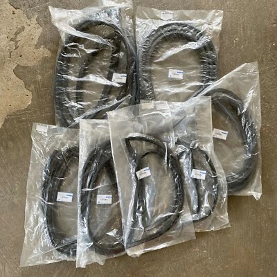 68-73 for Datsun 510 Bluebird 1600 sedan 2D door weatherstrip rubber seal set 7 - Image 1 of 4