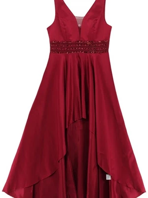 Ever-Pretty Skater Midi Dress UK16 in Red - Image 1 of 4