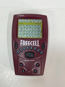 Vintage 1999 Radica Freecell Solitaire Electronic Handheld Game Tested Working - Picture 1 of 10