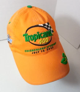 Gorra NASCAR 2002 TROPICANA 400 CHICAGOLAND SPEEDWAY Y2K Chicago - Imagen 1 de 11