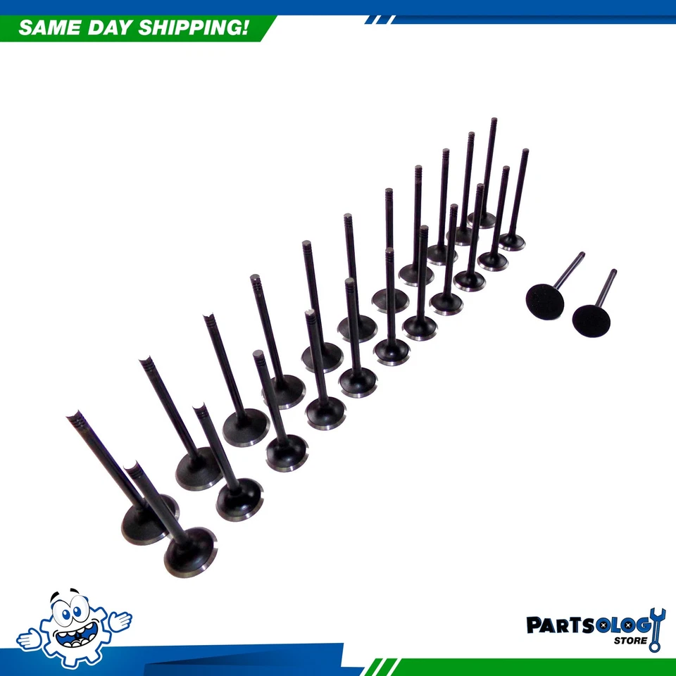 Kit de válvula de admissão de escape DNJ VK24355 para 92-95 Isuzu Trooper V6 3.2L DOHC 24V - Imagem 1 de 1