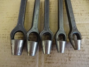 Wad punches Good quality Priory 1/4,5/16,3/8,7/16,1/2" + 4 others - Picture 1 of 6
