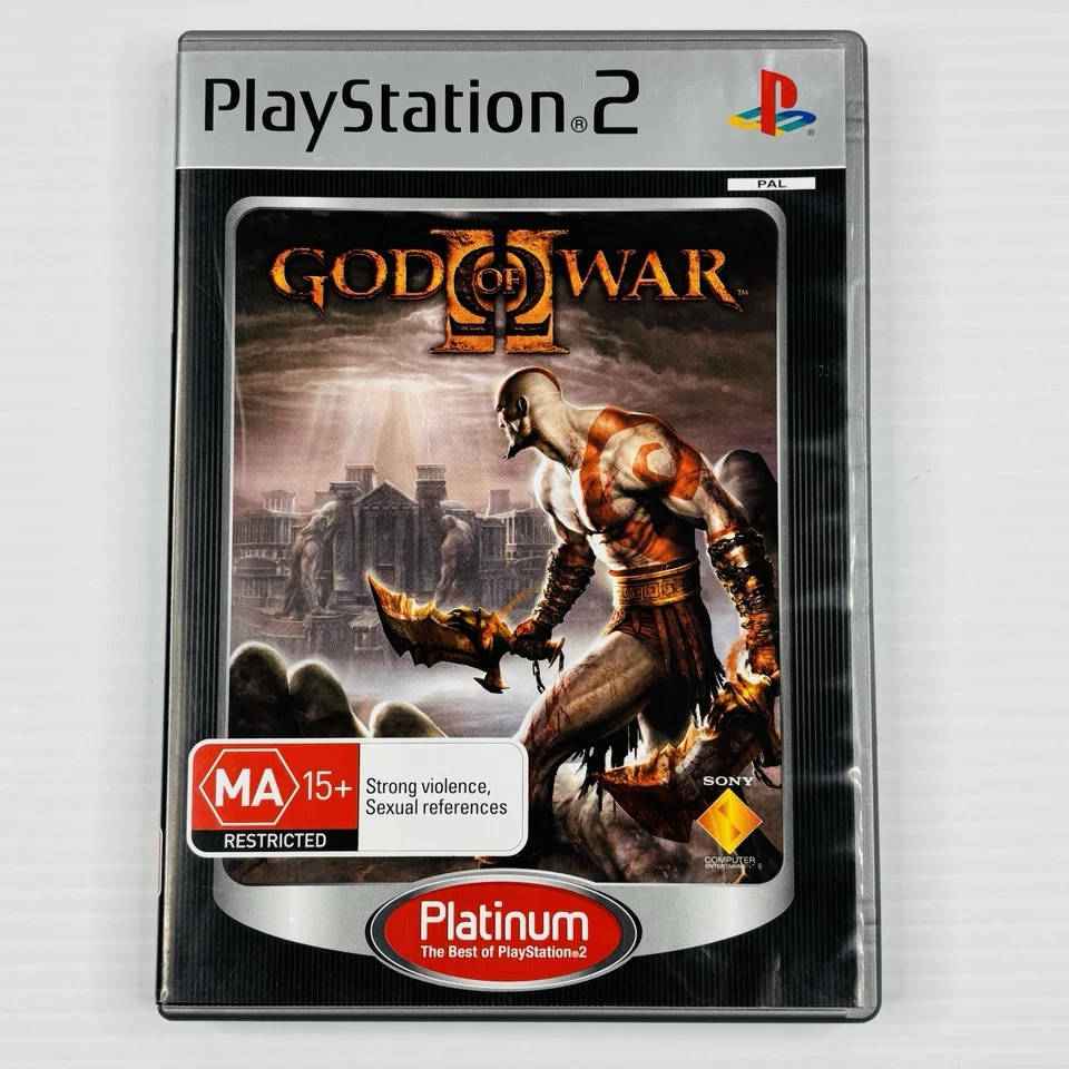 God Of War II 2 PS2 PlayStation 2 PAL Complete With Manual Tracked Postage - Image 1 of 4
