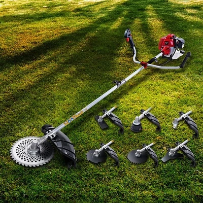 Giantz 62CC Pole Circular Saw Petrol Brush Cutter Whipper Snipper 7-in-1 - image 1 of 4