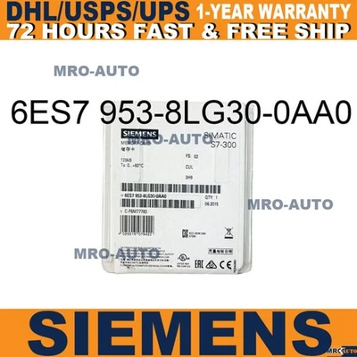 New Siemens 6ES7953-8LG30-0AA0  SIMATIC S7 Micro Memory Card 6ES7 953-8LG30-0AA0 - Image 1 of 4