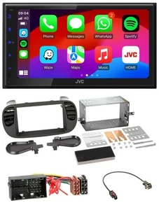 JVC Bluetooth 2DIN MP3 DAB USB Autoradio für Fiat 500 ab 12 soft touch - Bild 1 von 10
