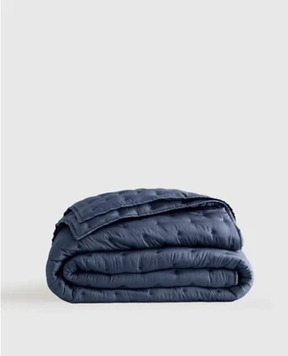 NWT QUINCE ORGANIC BAMBOO DREAM QUILT ONLY FULL DOUBLE NIGHTFALL MSRP $ 149.90 - Image 1 of 4