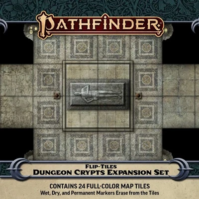 Pathfinder (RPG)Flip-Tiles: Dungeon Crypts Expansion - Image 1 of 2