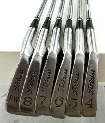 Titleist Acushnet AC108 Iron Set (4-8,PW) Reg Steel Flex RH Golf Clubs No 9 Iron - Image 1 of 4