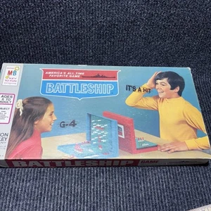 Vintage BATTLESHIP Board Game 1971 Milton Bradley 4730 Original Box COMPLETE - Picture 1 of 19