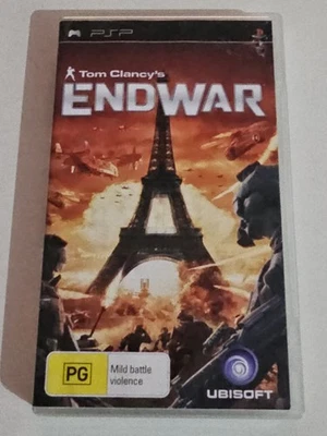 Tom Clancy's EndWar (PSP, 2008) Sony Playstation Portable - VGC - Image 1 of 4