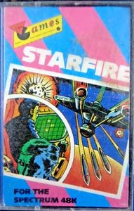 SINCLAIR ZX SPECTRUM -- STARFIRE (VIRGIN GAMES) - Picture 1 of 2