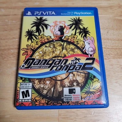 Danganronpa 2: Goodbye Despair Sony PlayStation PS Vita, 2014 - Probado Foto 1 de 4