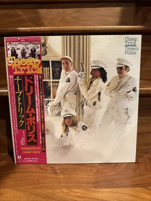 CHEAP TRICK DREAM POLICE EPIC 25 3P-50 with OBI Sheet Japan LP Vinyl - Image 1 of 4