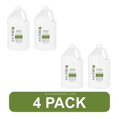 🔥✅ 4pk Matrix Biolage Strength Recovery CONDITIONING CREAM 128 oz Gallon Bulk - Image 1 of 4